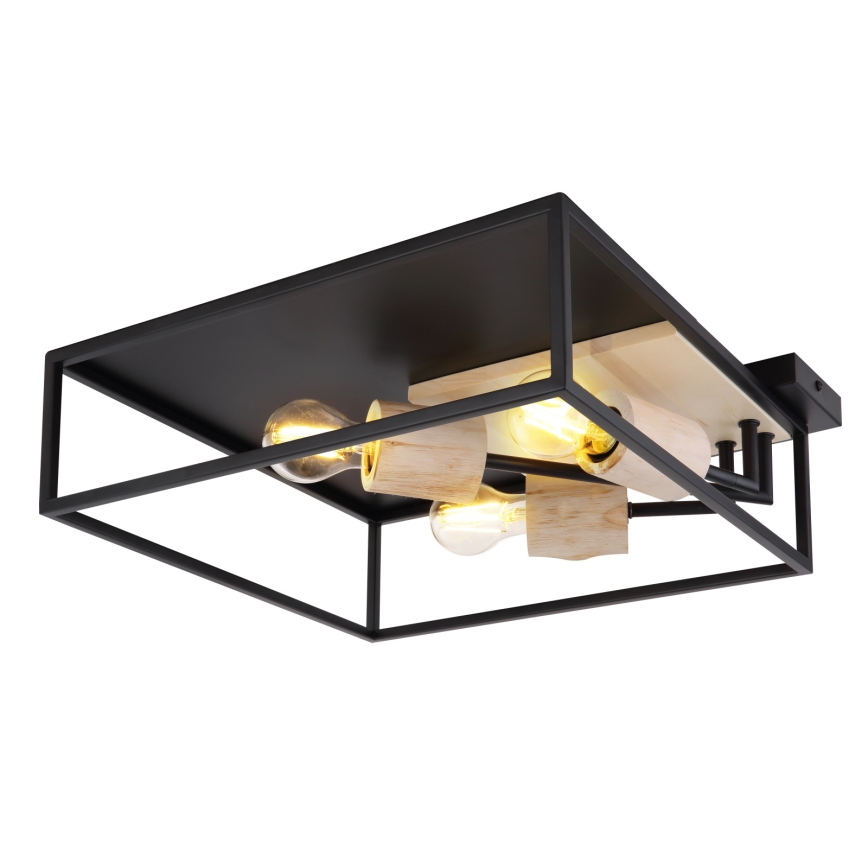 Globo 15477D1 - Потолочный светильник HAGAR 3xE27/60W/230V