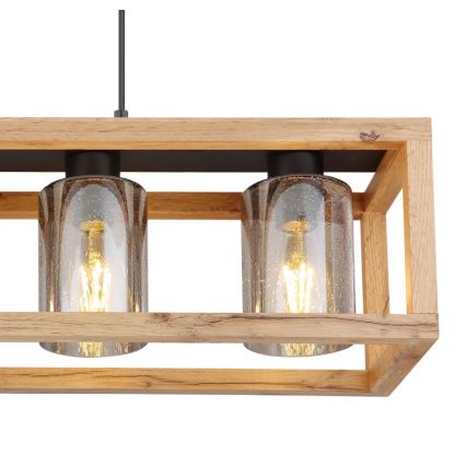 Globo - Підвісна люстра 4xE27/40W/230V