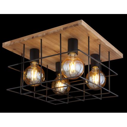 Globo - Потолочный светильник 4xE27/60W/230V