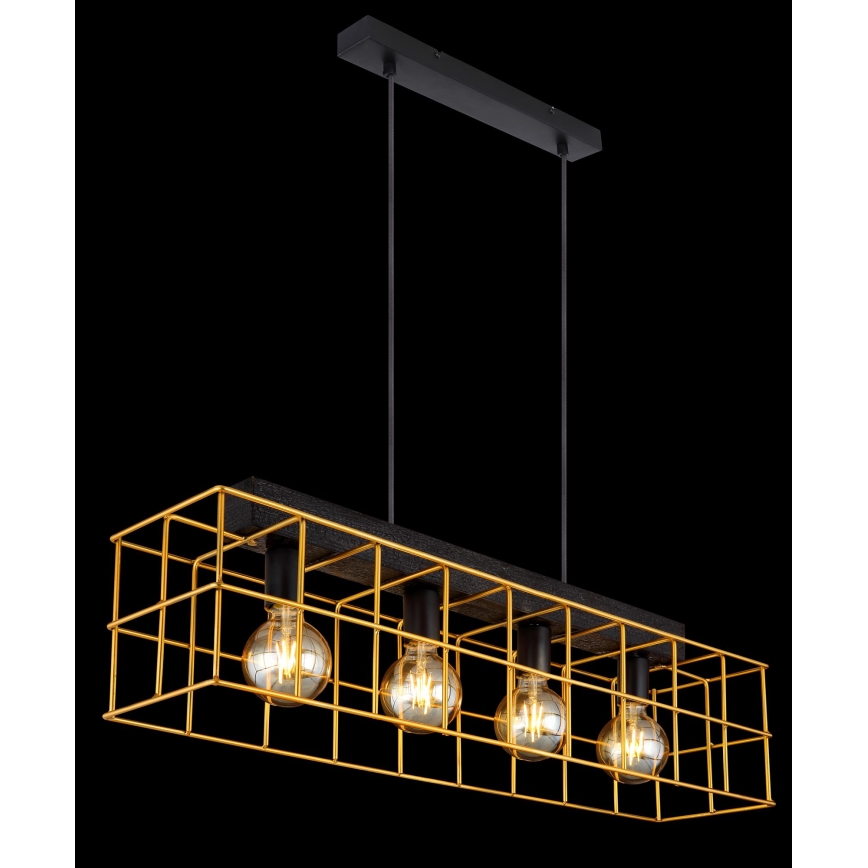 Globo - Підвісна люстра 4xE27/60W/230V