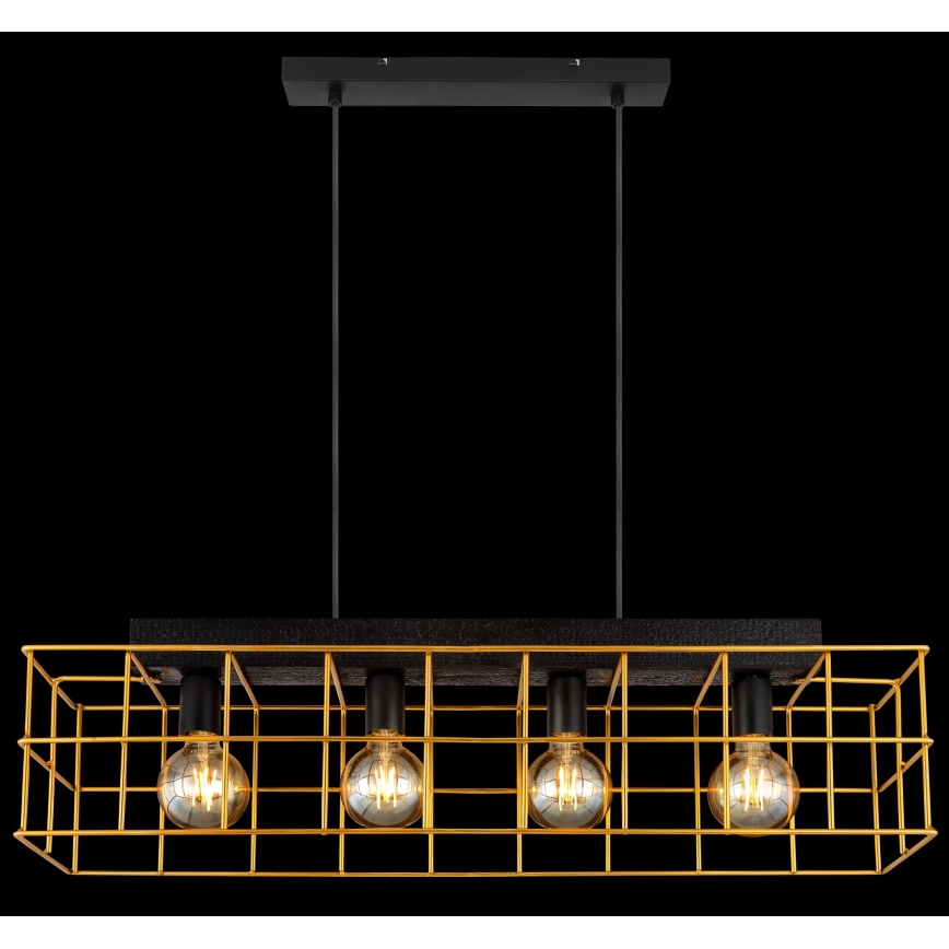 Globo - Підвісна люстра 4xE27/60W/230V