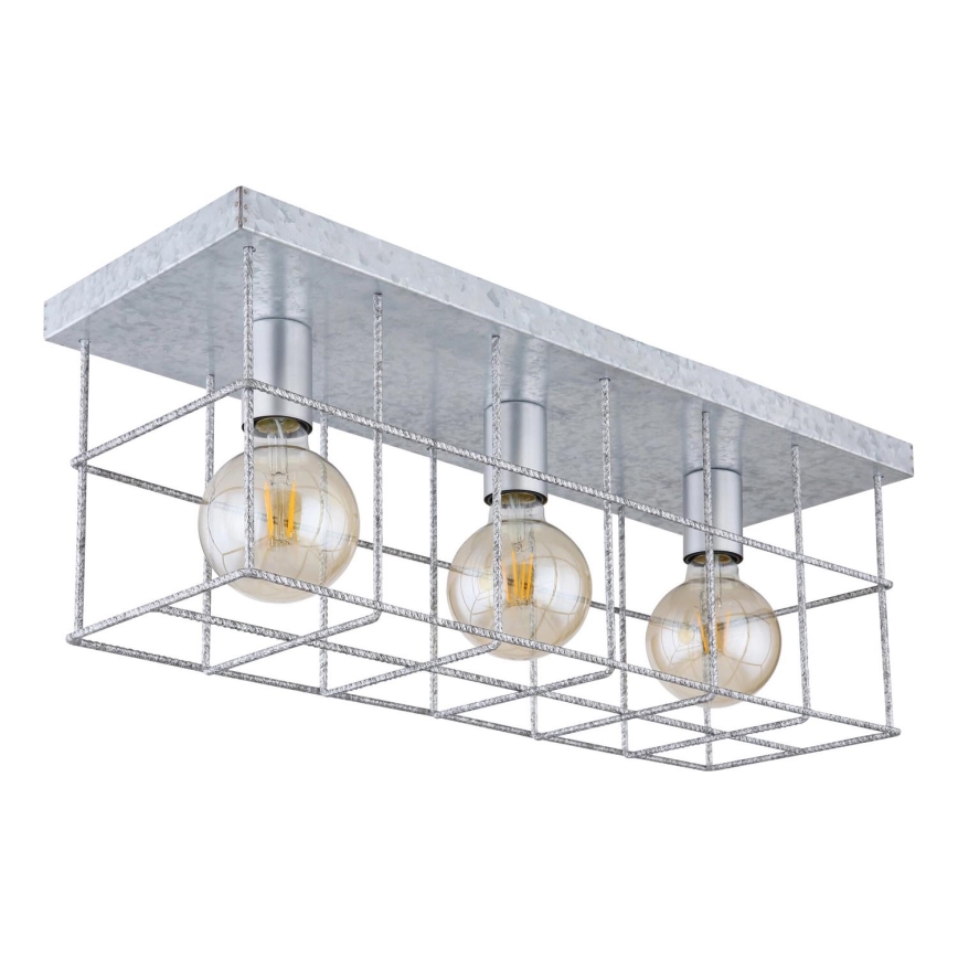 Globo 15530Z-3D - Стельовий світильник MERRIL 3xE27/60W/230V