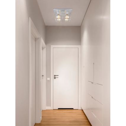 Globo 15530Z-4D - Потолочный светильник MERRIL 4xE27/60W/230V