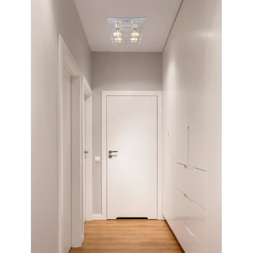 Globo 15530Z-4D - Потолочный светильник MERRIL 4xE27/60W/230V