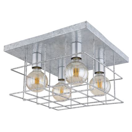 Globo 15530Z-4D - Потолочный светильник MERRIL 4xE27/60W/230V