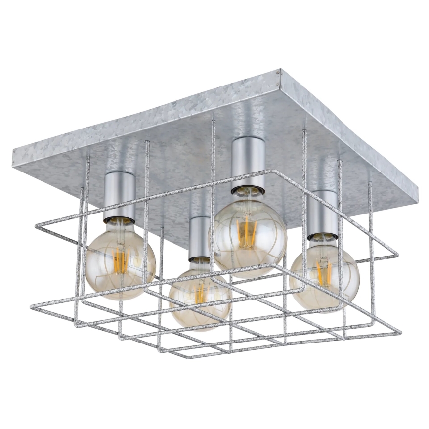 Globo 15530Z-4D - Стельовий світильник MERRIL 4xE27/60W/230V