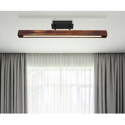 Globo - Светодиодная потолочная люстра LED/20W/230V сосна