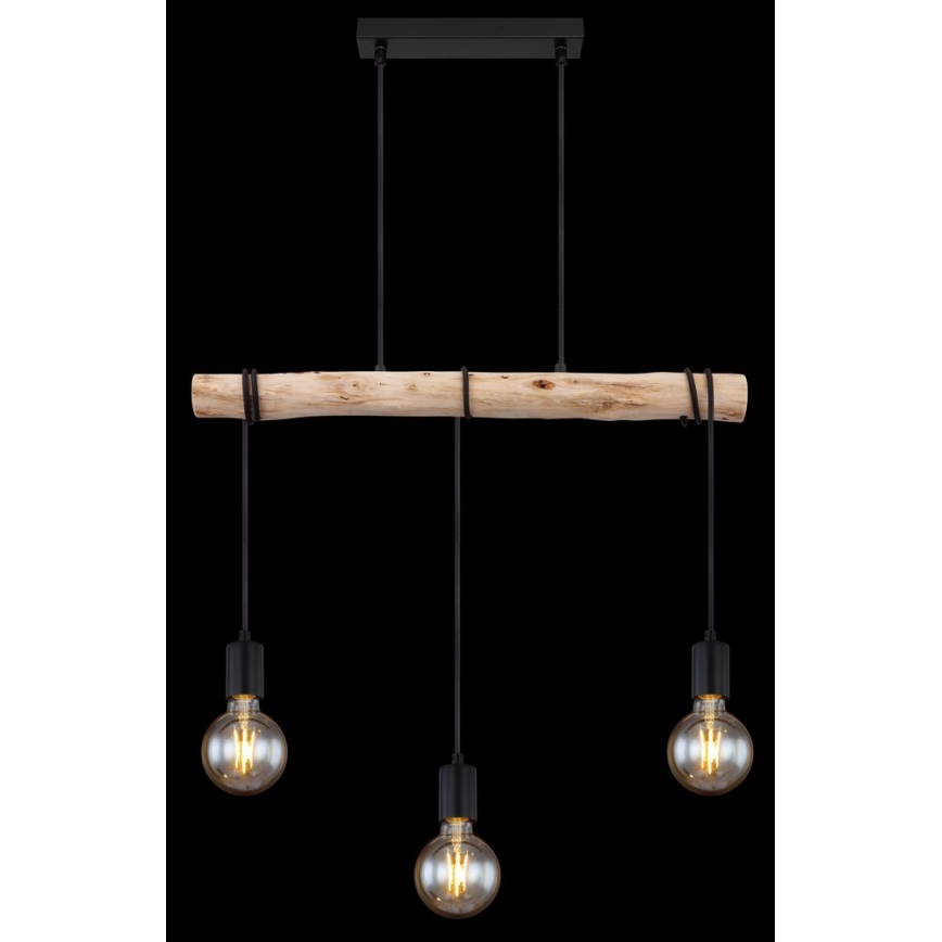 Globo - Люстра на тросі 3xE27/60W/230V