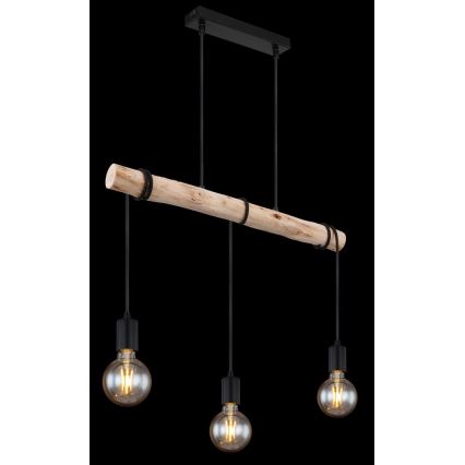 Globo - Підвісна люстра 3xE27/60W/230V