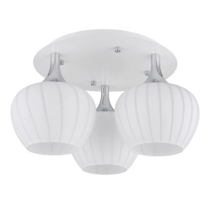 Globo - Пристельова люстра 3xE27/40W/230V білий