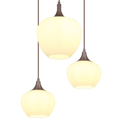 Globo - Подвесная люстра 6xE27/40W/230V белый