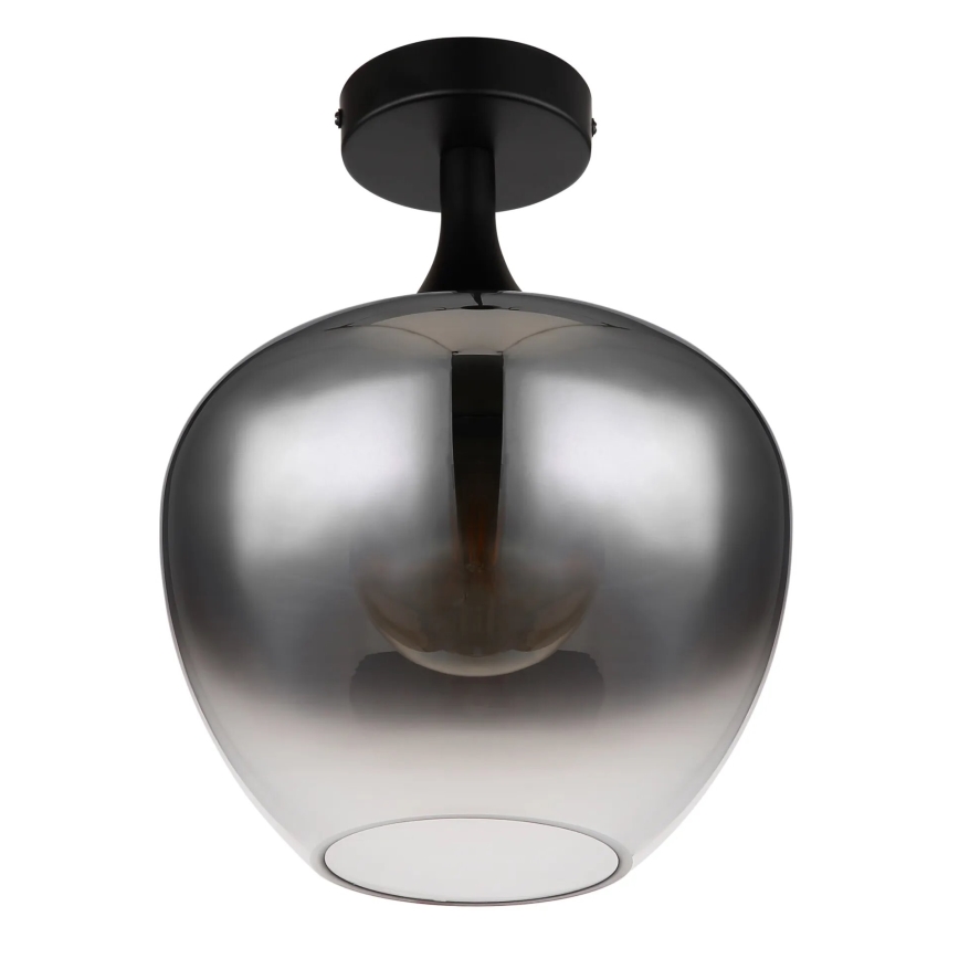 Globo - Стельовий світильник 1xE27/40W/230V димчастий