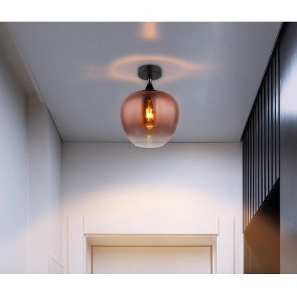 Globo - Потолочный светильник 1xE27/40W/230V медный