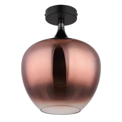 Globo - Стельовий світильник 1xE27/40W/230V мідний