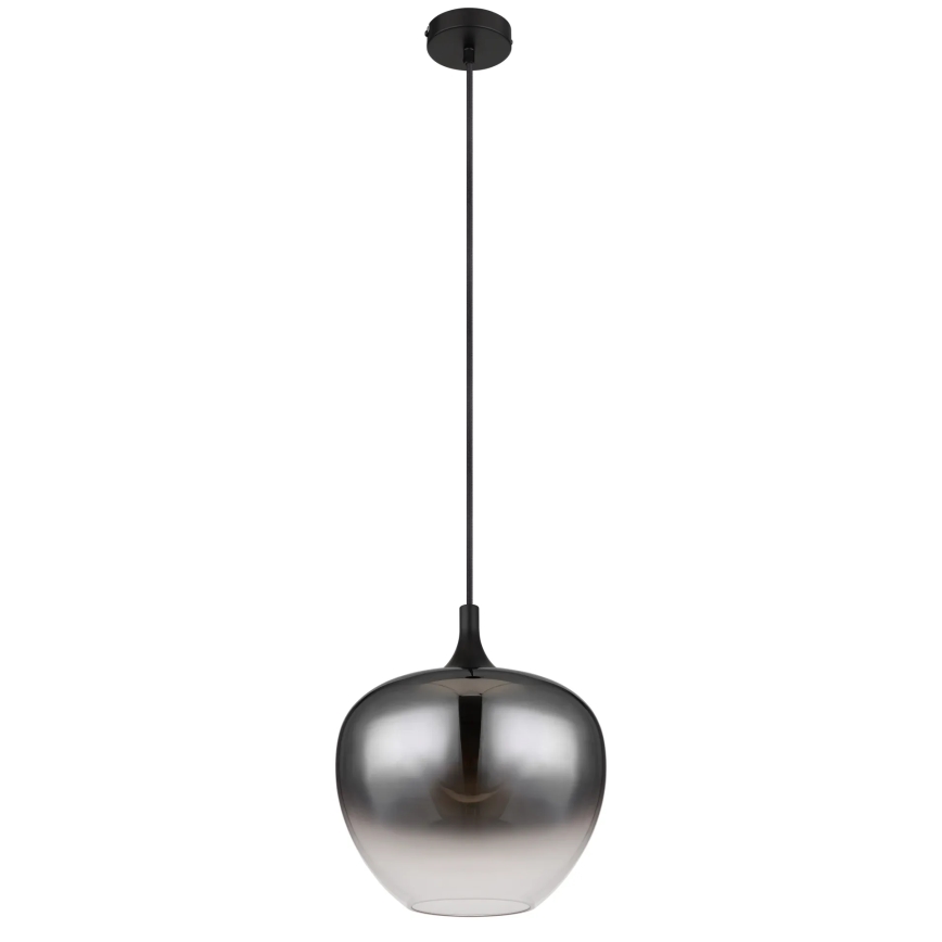 Globo - Підвісна люстра 1xE27/60W/230V діаметр 29 см чорний