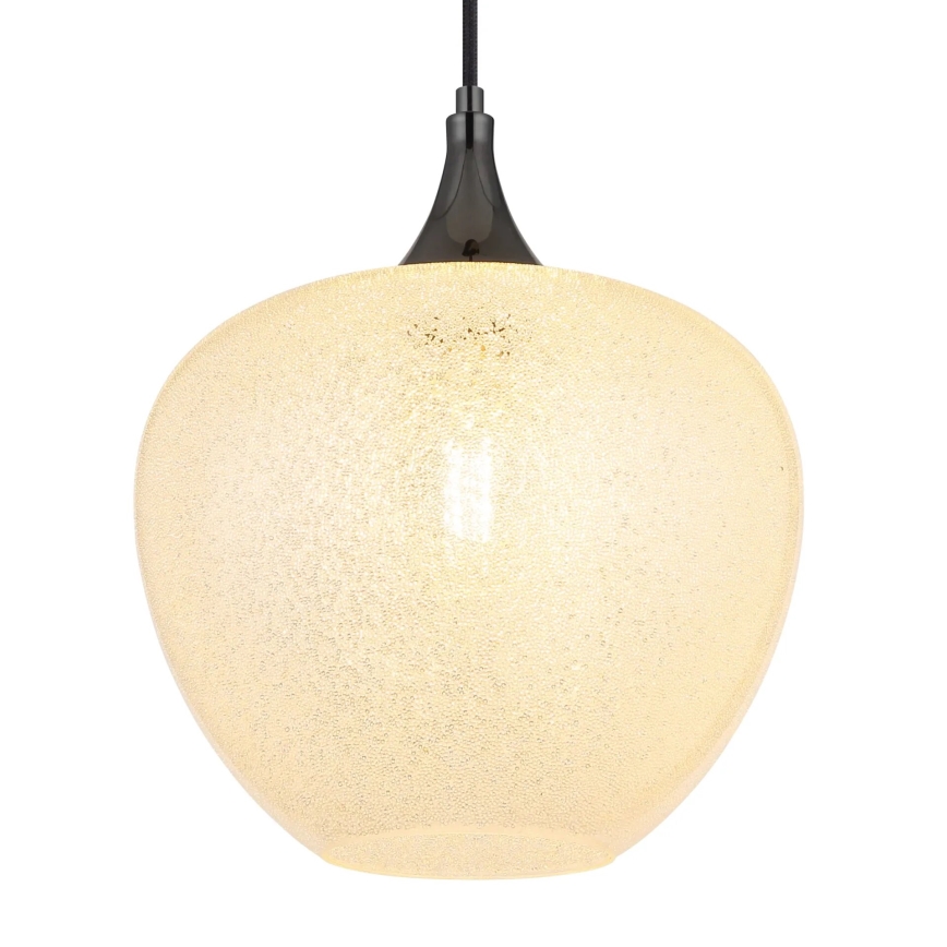 Globo - Підвісна люстра 1xE27/40W/230V діаметр 29 см білий/антрацит