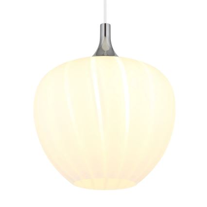 Globo - Підвісна люстра 1xE27/60W/230V діаметр 29 см білий