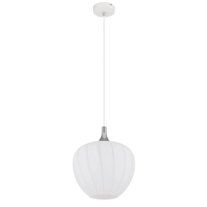Globo - Подвесная люстра 1xE27/60W/230V диаметр 29 см белый