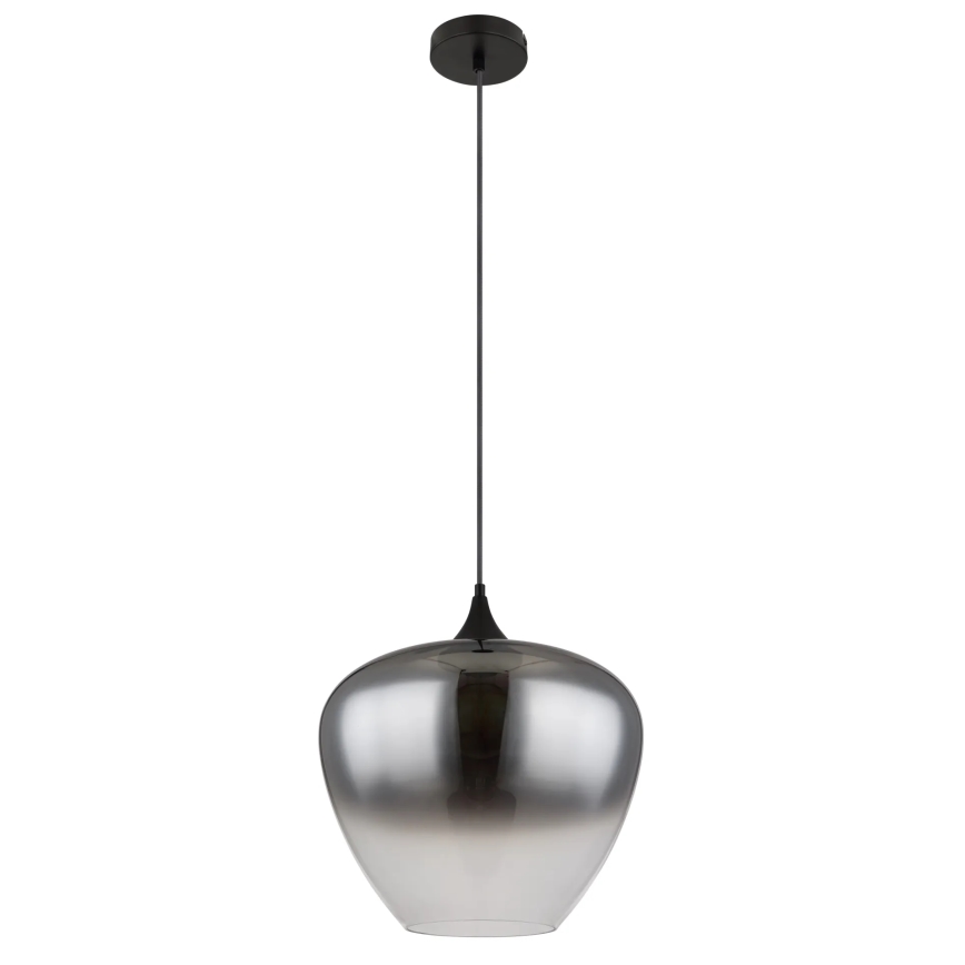 Globo - Підвісна люстра 1xE27/60W/230V діаметр 40 см чорний