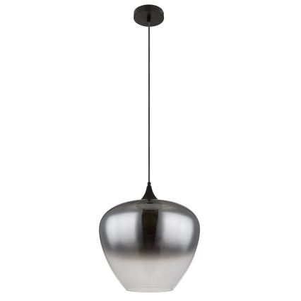 Globo - Подвесная люстра 1xE27/60W/230V диаметр 40 см черный