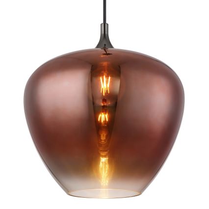 Globo - Подвесная люстра 1xE27/60W/230V диаметр 40 см медный
