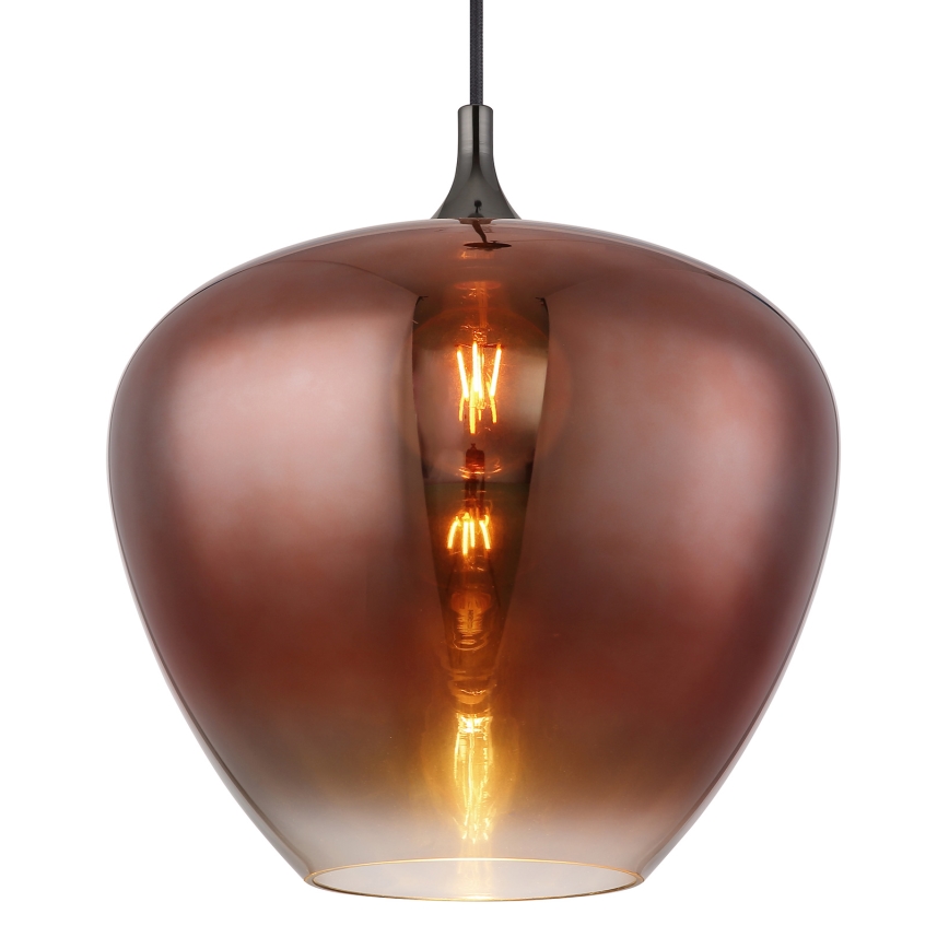 Globo - Подвесная люстра 1xE27/60W/230V диаметр 40 см медный