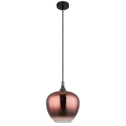 Globo - Подвесная люстра 1xE27/60W/230V диаметр 24 см медный