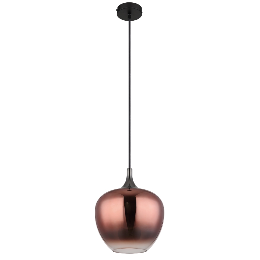 Globo - Подвесная люстра 1xE27/60W/230V диаметр 24 см медный