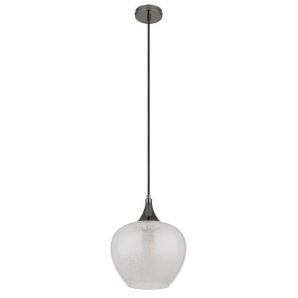 Globo - Підвісна люстра 1xE27/40W/230V діаметр 24 см білий/антрацит