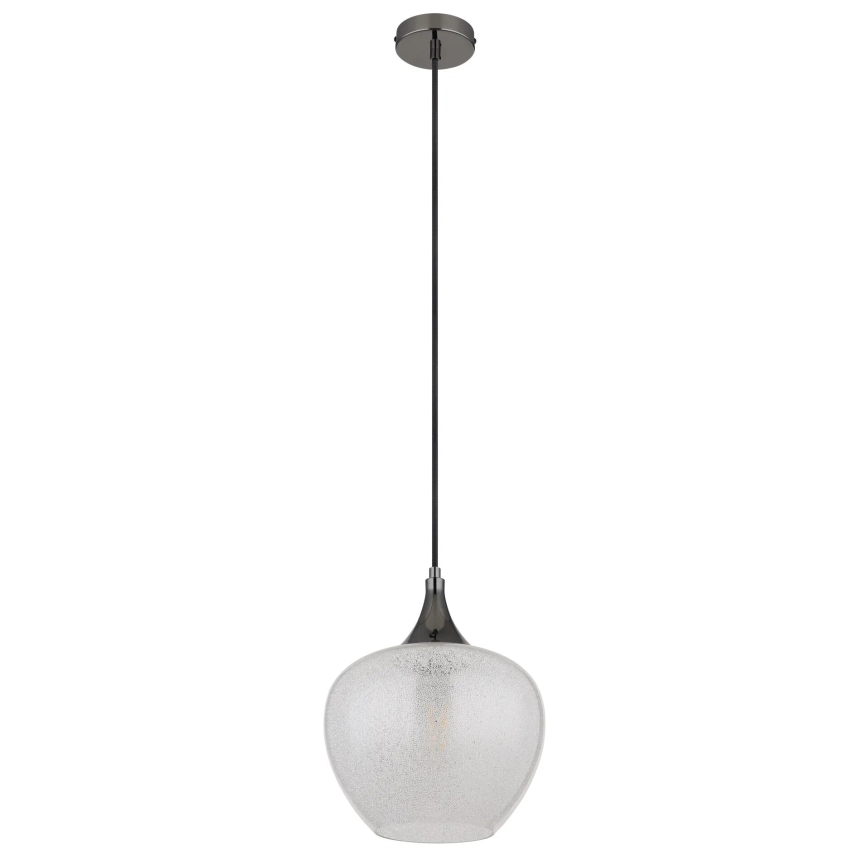 Globo - Подвесная люстра 1xE27/40W/230V диаметр 24 см белый/антрацит