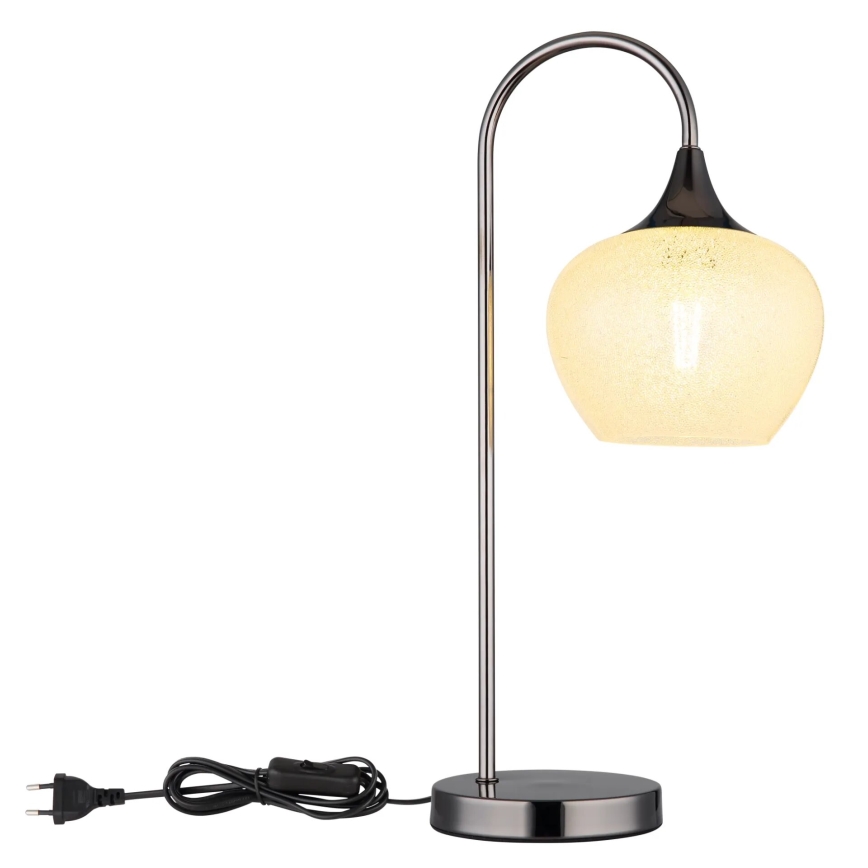 Globo - Настільна лампа 1xE27/40W/230V білий/антрацит