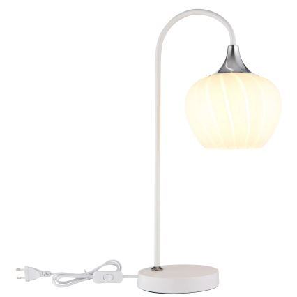 Globo - Настільна лампа 1xE27/40W/230V білий