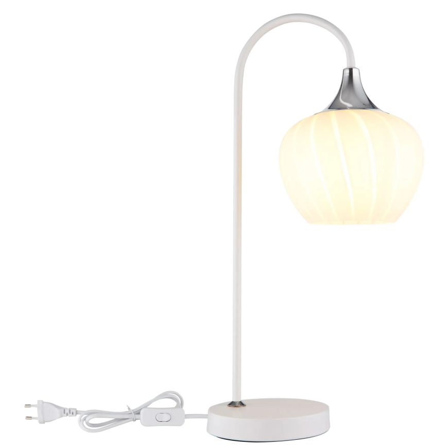Globo - Настільна лампа 1xE27/40W/230V білий