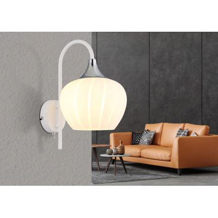 Globo - Настенная лампа 1xE27/40W/230V белый