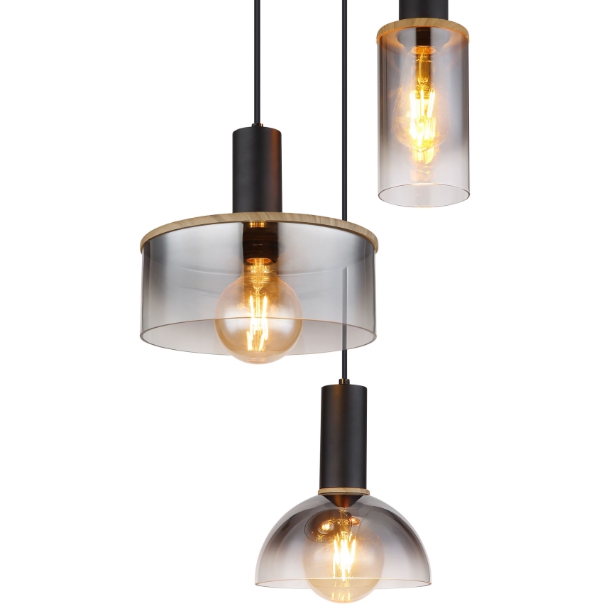 Globo - Підвісна люстра 3xE27/15W/230V