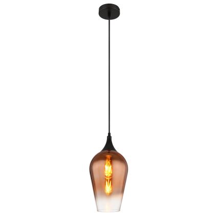 Globo - Підвісна люстра 1xE27/60W/230V діаметр 18 см мідний