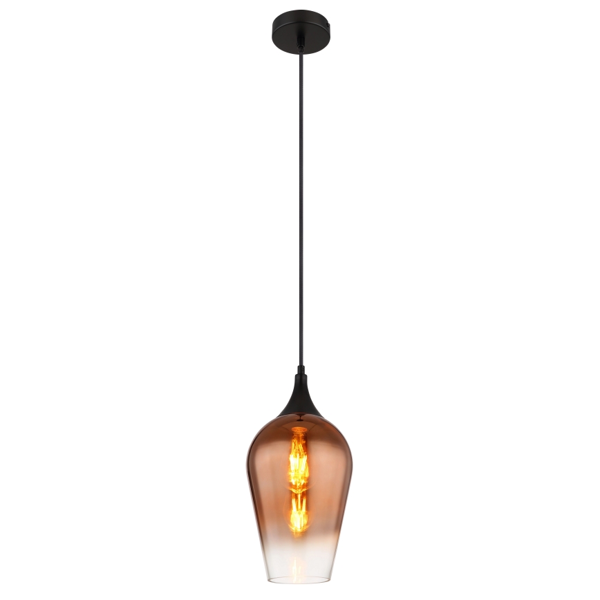 Globo - Підвісна люстра 1xE27/60W/230V діаметр 18 см мідний