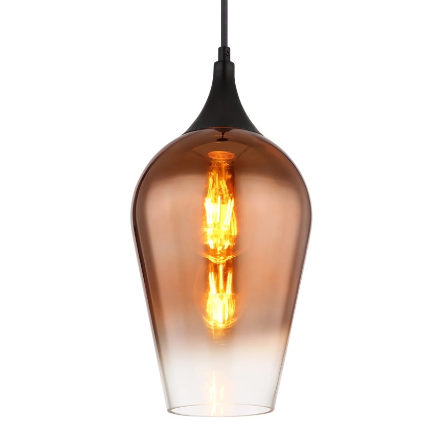 Globo - Підвісна люстра 1xE27/60W/230V діаметр 18 см мідний