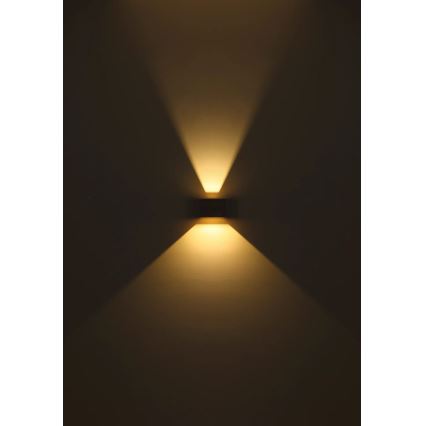 Globo - Світлодіодний настінний світильник LED/8W/230V коричневий