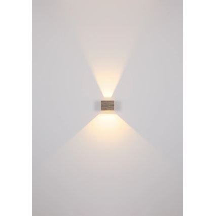 Globo - Світлодіодний настінний світильник LED/8W/230V коричневий