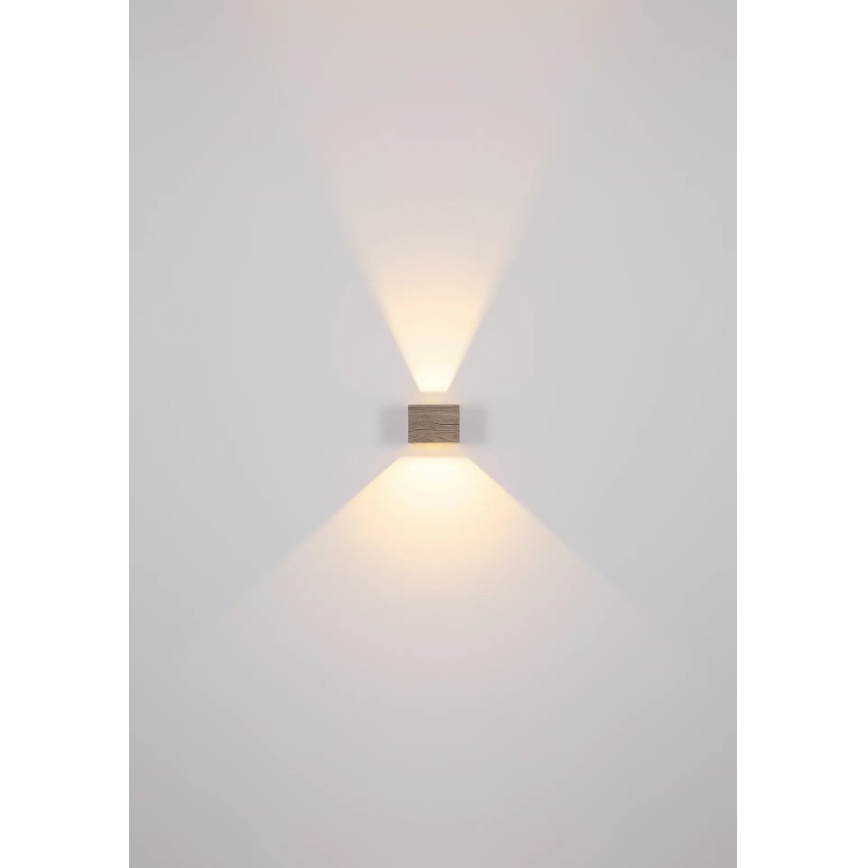 Globo - Світлодіодний настінний світильник LED/8W/230V коричневий