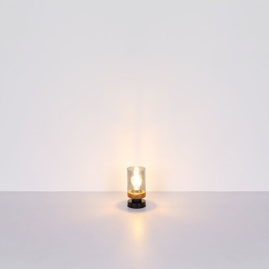 Globo - Настольная лампа 1xE27/40W/230V металл/дерево