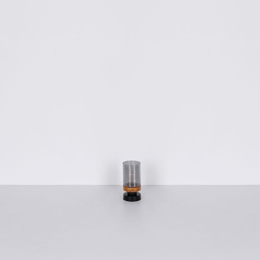 Globo - Настольная лампа 1xE27/40W/230V металл/дерево