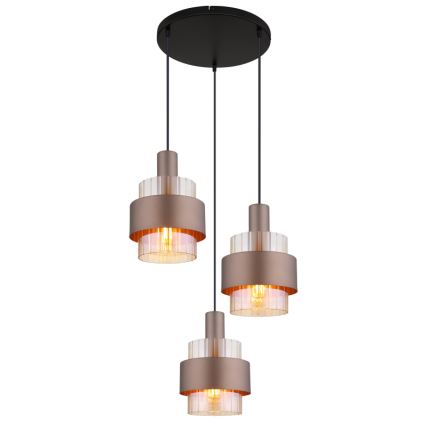 Globo - Подвесная люстра 3xE27/60W/230V диаметр 45 см
