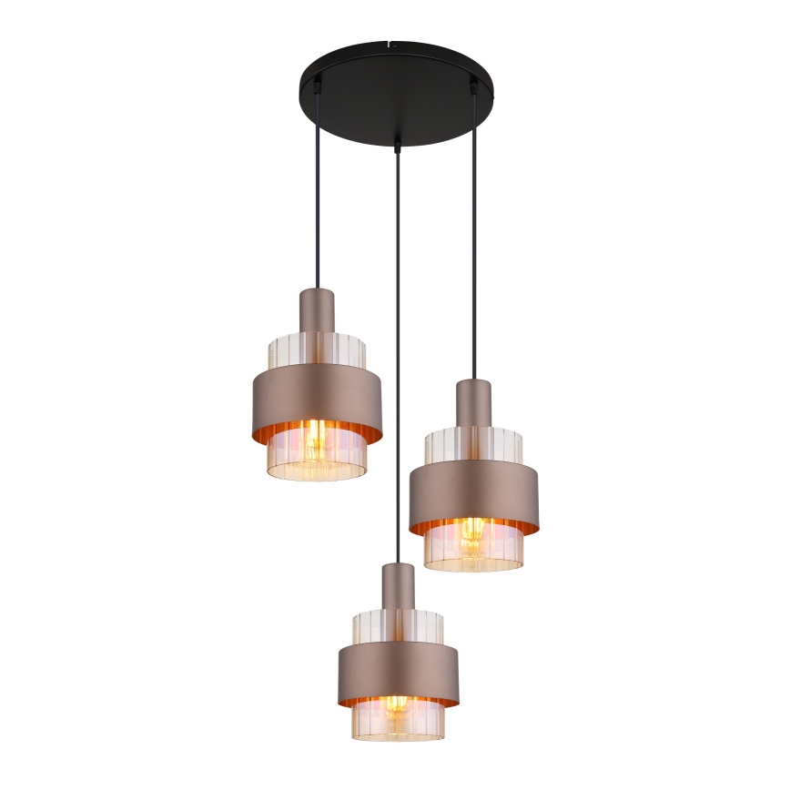 Globo - Подвесная люстра 3xE27/60W/230V диаметр 45 см