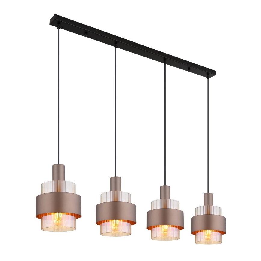Globo - Підвісна люстра 4xE27/60W/230V
