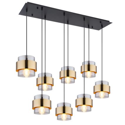 Globo - Підвісна люстра 8xE27/60W/230V