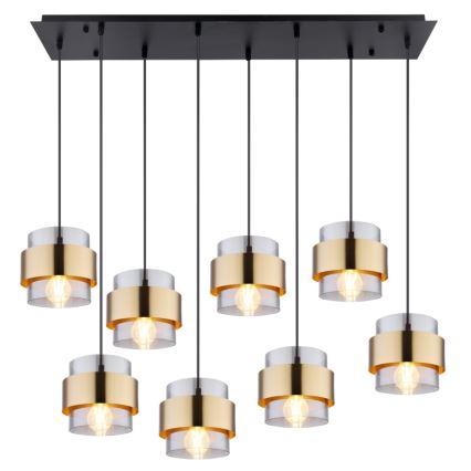 Globo - Підвісна люстра 8xE27/60W/230V