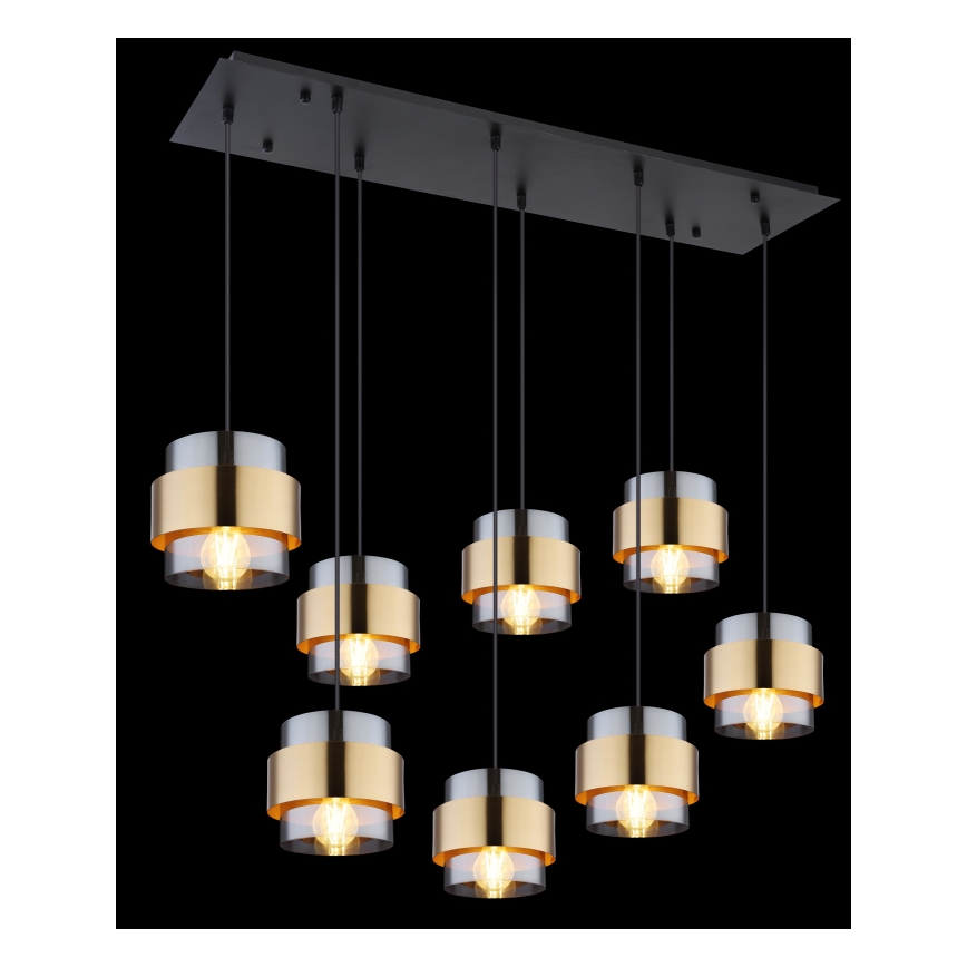 Globo - Подвесная люстра 8xE27/60W/230V