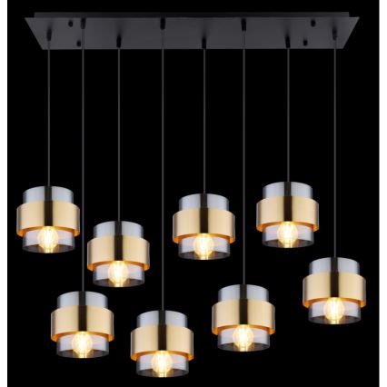Globo - Подвесная люстра 8xE27/60W/230V